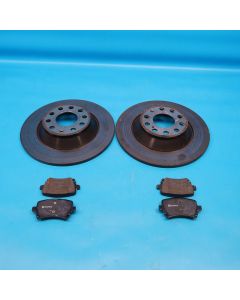 Audi A6 4F C6 Bremsscheiben hinten 302X12MM Bremsbeläge BREMBO 08.8843.21 MX