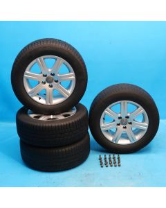 Audi A6 4F C6 Alufelgen 16" 4F0071496 Kompletträder Allwetter 7Jx16 ET42 Orig.