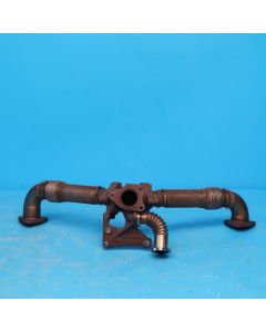 Audi A6 4F C6 2.7 3.0 TDI Rohrkrümmer Turbolader 059131799R Abgaskrümmer Orig PD