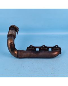 Audi A6 4G C7 3.0 BiTDI Abgaskrümmer links 059253033BC Abgasrohr CGQB Orig. PL1