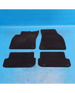 Audi A6 4F C6 Fußmatten SET schwarz hinten vorne Innenraumteppich Velours PH