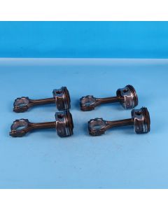 Opel Insignia A 2.0 Turbo SET Kolben 89018108 Pleuelstange A20NHT Benzin Orig OX