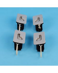 Audi A6 4F C6 Avant Halteöse SET links rechts 4F9861736B Dachhimmel SILBER PD