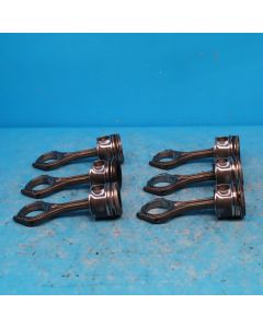 Audi A6 4F C6 2.7 TDI SET Kolben 059107065BK Pleuelstange BPP BSG Original PR