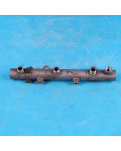 Audi A6 4F C6 3.0 TDI Einspritzleiste rechts 059130090AB Kraftstoffverteiler X1