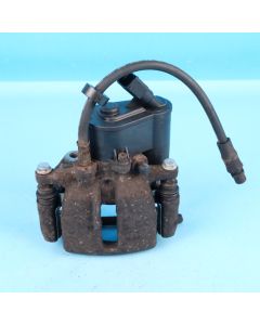 Audi A6 4F C6 Bremssattel hinten rechts 330mm 9686/D 4F0615404H Stellmotor OT