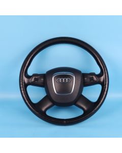 Audi A6 4F C6 Multifunktionslenkrad 4F0419091BC Lenkradheizung SCHWARZ Orig. PH