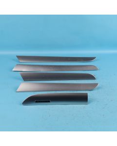 Audi A6 4F C6 Quattro Dekorleisten SET Aluminium 4F1853190 Zierleisten Orig. PO
