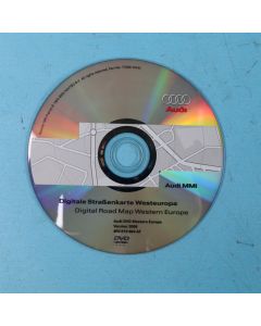 Audi A6 4F C6 Navigationssoftware 4E0919884AF Europa DVD 2006 MMI 2G Original PR