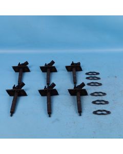 Audi A6 4F C6 2.7 TDI SET Injektoren 059130277AJ Einspritzdüsen BPP Original PR