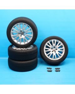 Audi A6 4F Kompletträder 17 Zoll 4F0601025AC Alufelgen Winter 7Jx17 ET42 Orig OH