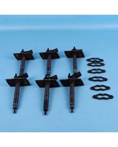 Audi A6 4F C6 3.0 TDI SET Injektoren 059130277AB Einspritzdüsen Original PH