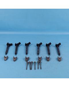 Audi A6 4G C7 3.0 TDI SET Injektoren 059130277CD Einspritzdüsen CLAA CLAB PM