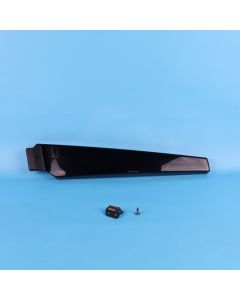 Audi A6 4F C6 Abdeckung B-Säule außen links 4F0853289A Verkleidung SCHWARZ PB1