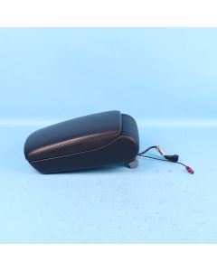 Audi A6 4F C6 Mittelarmlehne vorne 4F0864245R Armlehne Leder SCHWARZ Original PO