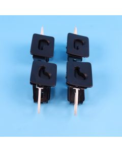 Audi A6 4F C6 Avant Halteösen SET links rechts 4F9861736B Dachhimmel SCHWARZ XX4