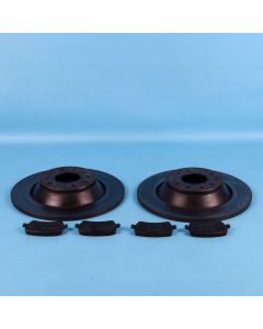 Audi A6 4F C6 Bremsscheiben hinten 302X12MM Bremsbeläge