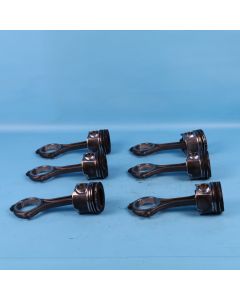 Audi A6 4F C6 3.0 TDI Facelift SET Kolben 059107065CH Pleuelstange CDYA Orig. OE