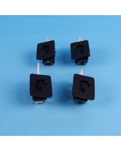 Audi A6 4F C6 Avant Halteösen SET links rechts 4F9861736B Dachhimmel SCHWARZ XX2