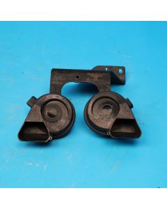 Audi A6 4F C6 Hupe 4F0951221 4F0951223 Signalhorn Tiefton Hochton Original PD