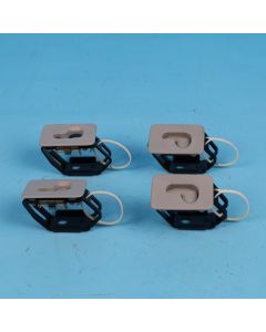 Audi A6 4F C6 Avant Halteöse SET links rechts 4F9861736B Dachhimmel SILBER PJ