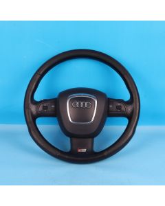 Audi A6 4F Multifunktionslenkrad 3-Speichen 8K0419091AK S-LINE Schaltwippen OW