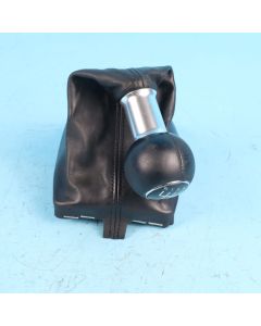Audi A6 4F C6 Schaltknauf 4F0863278AG Wählhebel Schaltgetriebe Leder SCHWARZ