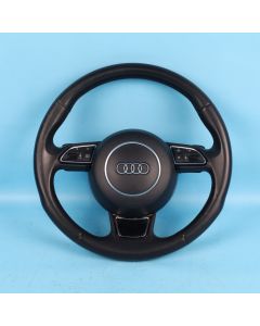 Audi A6 4G C7 Multifunktionslenkrad 4G0419091S Leder 3-Speichen Schaltwippen PN