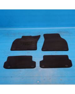 Audi A6 4F C6 Fußmatten SET schwarz hinten vorne Innenraumteppich Velours PD
