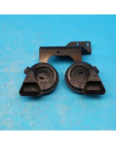Audi A6 4F C6 Hupe 4F0951221 4F0951223 Signalhorn Tiefton Hochton Original PR