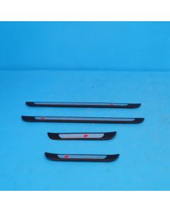 Audi A6 4G C7 Einstiegsleisten S-LINE vorne hinten 4G0853374C Abdeckung Orig. OG