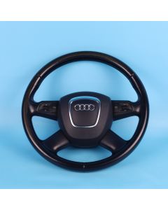 Audi A6 4F C6 Multifunktionslenkrad 4F0419091AH Lederlenkrad BLAU Original PE