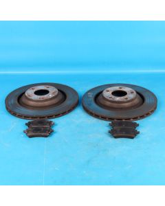 Audi A6 4F C6 Bremsscheiben hinten 4F0615601F Bremsbeläge 330x22mm Original OB