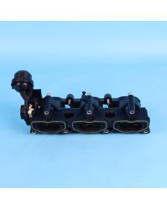 Audi A6 4F C6 3.2 FSI Kraftstoffverteiler links 06E133109N Ansaugbrücke Orig. PC