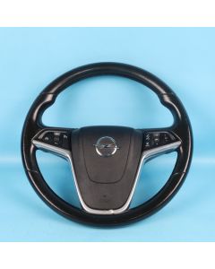 Opel Insignia A Multifunktionslenkrad 13316547 Lenkrad 3-Speichen Leder Orig. LC