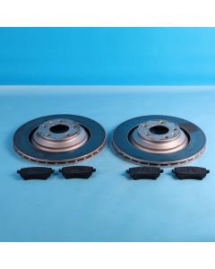 Audi A6 4F C6 Bremsscheiben hinten BS-7544C Bremsbeläge 330x22mm OT