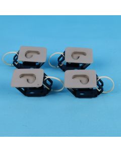 Audi A6 4F C6 Avant Halteöse SET links rechts 4F9861736B Dachhimmel SILBER PF