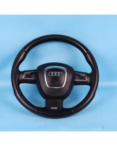 Audi A6 4F Facelift Multifunktionslenkrad S-LINE 4F0419091DN 3-Speichen Orig. PK
