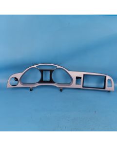 Audi A6 4F C6 Facelift Tachoblende 4F1857115J Abdeckung MMI 3G Silber Orig. PK