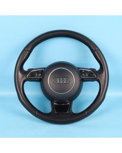Audi A6 4G C7 Multifunktionslenkrad 4G0419091S Leder 3-Speichen Schaltwippen PM