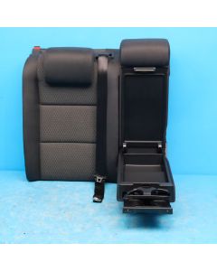 Audi A6 4F Avant Rückenlehne hinten 4F0885776A Stoff SCHWARZ Orig Getränkehalter