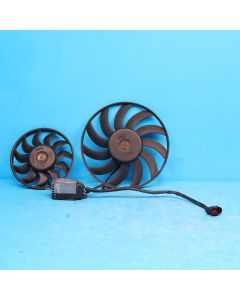 Audi A6 4F C6 3.2 FSI Steuergerät Kühlerlüfter 4F0959501C Lüftermotor Orig. PC