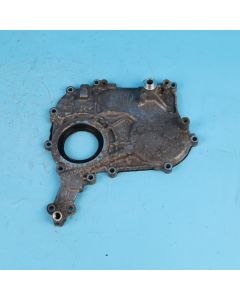 Audi A6 4F C6 2.7 TDI Dichtflansch Kurbelgehäuse 059103153AR Deckel Original OS