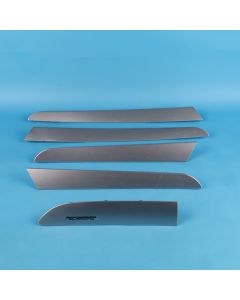 Audi A6 4F C6 Quattro Dekorleisten Aluminium 4F1853190 Zierleisten Original PC