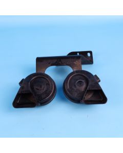 Audi A6 4F C6 Hupe 4F0951221 4F0951223 Signalhorn Tiefton Hochton Original PE