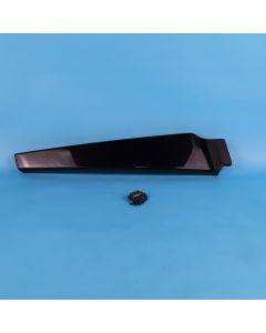 Audi A6 4F C6 Abdeckung B-Säule außen links 4F0853289A Verkleidung SCHWARZ PC1