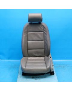 Audi A6 4F C6 Sitz vorne links 8E0881157K Fahrersitz Leder GRAU Original PJ