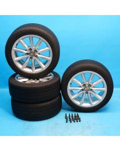 Audi A6 4F C6 Kompletträder 18 Zoll 4F0601025BN Alufelgen Allwetter 8Jx18 ET38