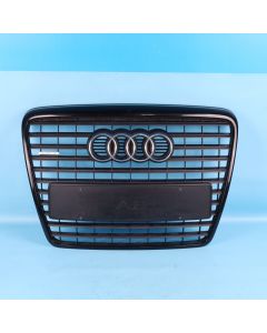 Audi A6 4F Facelift Kühlergrill 4F0853651AQ Frontgrill Single Frame SCHWARZ PK
