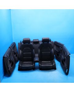 Audi A6 4F Avant Lederausstattung S-LINE Sportsitze MEMORY elektrisch SCHWARZ PB